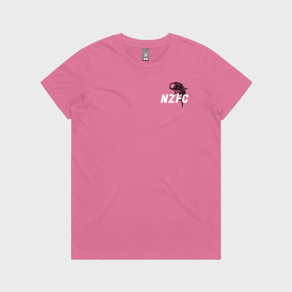 NZFC Black & White Womens Tee Thumbnail
