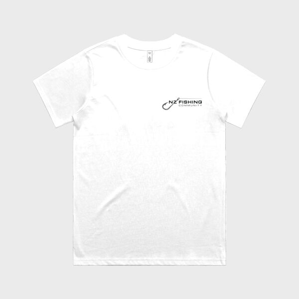 NZFC Original Black Womens Tee Thumbnail