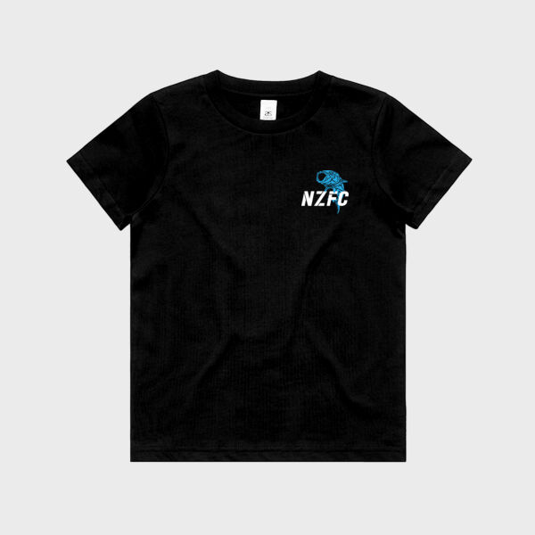 Kids Blue White Tee  Thumbnail