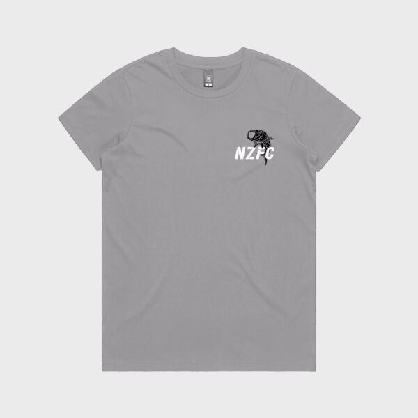 NZFC Black & White Womens Tee Thumbnail