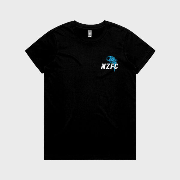 NZFC Blue & White Womens Tee Thumbnail